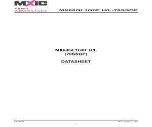 MX68GL1G0FLMI-11G.pdf