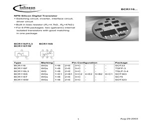 BCR116TE6327.pdf