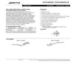 RFD16N05LSM.pdf