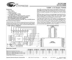 CY7C109-15VCT.pdf