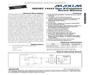 MAX66040K-000AA+.pdf