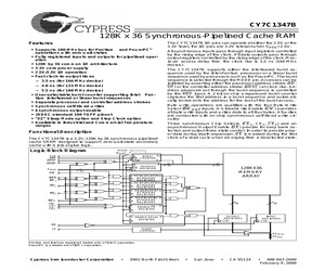 CY7C1347B-100BGA.pdf