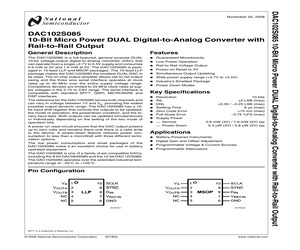 DAC102S085CISDX/NOPB.pdf