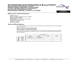 S71WS256NC0BFIAU.pdf