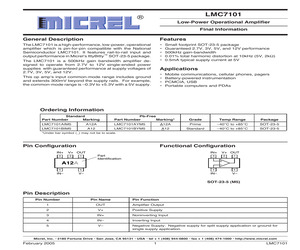 LMC7101AIM5/NOPB.pdf