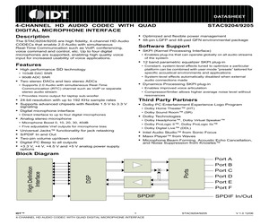 IDTSTAC9205X5TAEB2X.pdf