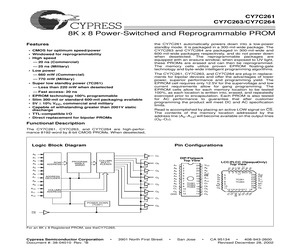 CY7C261-20WCT.pdf