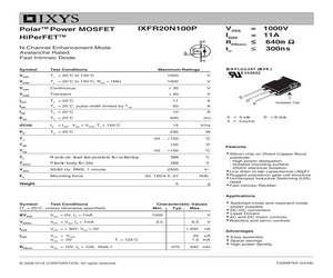 IXFR20N100P.pdf