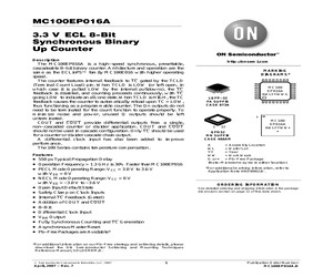 MC100EP016AMNR2G.pdf