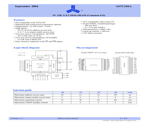 AS7C256A-10TI.pdf