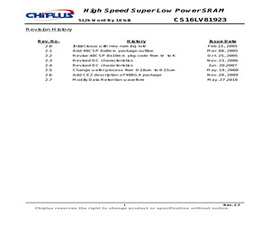 CS16LV81923GCR55.pdf