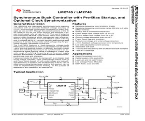 LM2745MTCX/NOPB.pdf