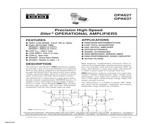 OPA637BM.pdf