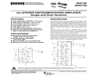 INA126EA/250.pdf