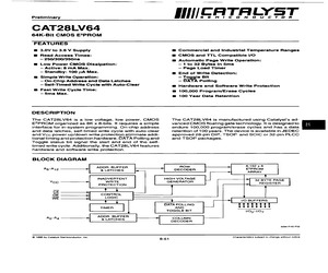 CAT28LV64H13I-25TE7.pdf