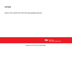 LM62BIM3/NOPB.pdf