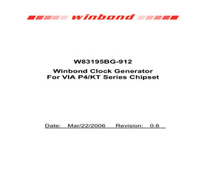 W83195BG-912.pdf