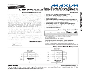 MAX9718BEBL+TG45.pdf