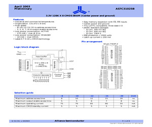 AS7C31025B-10HFC.pdf