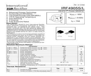 IRF4905STRLPBF-EL.pdf