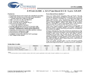 CY7C1340G-133AXI.pdf
