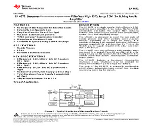 LM4671ITL/NOPB.pdf