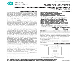 MAX6765TTLD1/V+.pdf