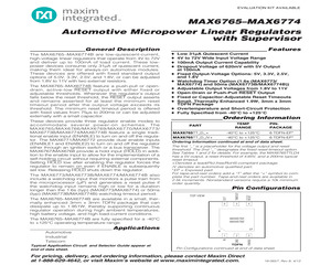 MAX6765TTMD1/V+T.pdf