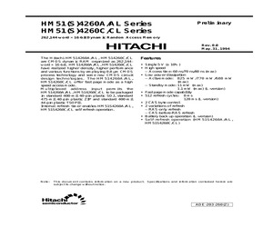 HM51S4260A.pdf