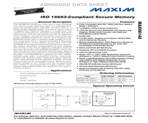 MAX66140K-000AA+.pdf