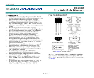 DS2502P-E48/T&R-DALLAS.pdf