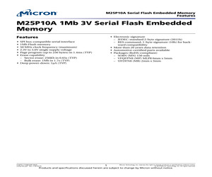 M25P10-AVMP6G.pdf