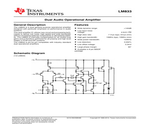 LM833MXNOPB.pdf