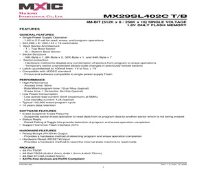 MX29SL402CBXHI-90G.pdf