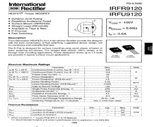 IRFR9120PBF.pdf
