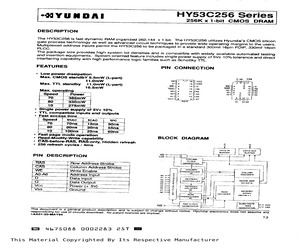 HY53C256F-10.pdf