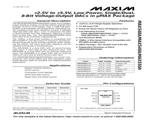 MAX5491MA01100+.pdf