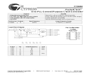 CY26404ZC.pdf