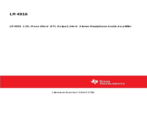 LM4916MMX/NOPB.pdf