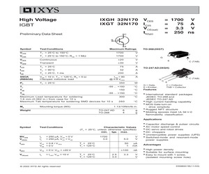 IXGH32N170A.pdf