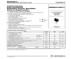 MBRB20100CT1/D.pdf