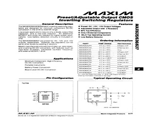 MAX637BCSA+.pdf