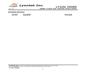 LY62W20488ML-55LLI.pdf