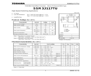 SSM3J117TU.pdf