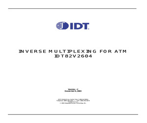 IDT82V2604BB.pdf