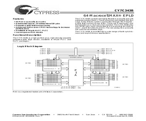 CY7C343B-25HC/HI.pdf