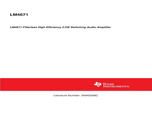 LM4671ITL/NOPB.pdf