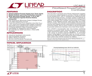 LTC4417IUF#TRPBF.pdf