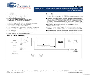 CY22180SXI-XXXT.pdf