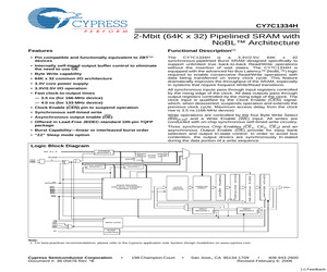 CY7C1334H-133AXI.pdf